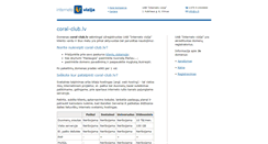 Desktop Screenshot of coral-club.lv
